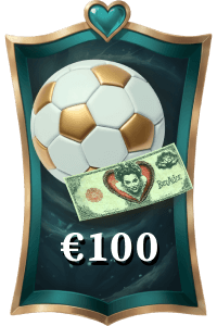 Postaw zakład sportowy 100 €